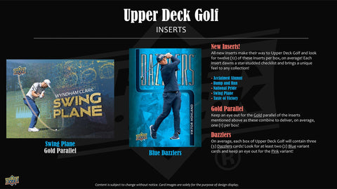 2026 Upper Deck Golf Hobby