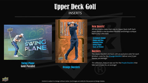2026 Upper Deck Golf 4-Pack Blaster