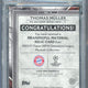 2022/23 Topps Museum Collection Thomas Muller Meaningful Matterial 1/1 PSA 9
