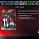 2024/25 Topps Chrome Manchester United Deluxe Edition Soccer Hobby