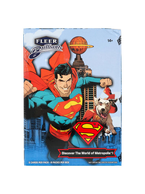 Fleer Brilliants Superman 8-Pack Blaster (Upper Deck 2025)