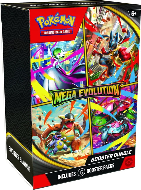 Pokemon Mega Evolution 6-Pack Booster Bundle
