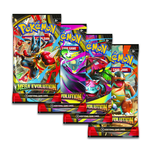 Pokemon Mega Evolution 6-Pack Booster Bundle