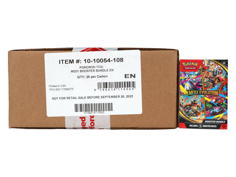 Pokemon Mega Evolution 6-Pack Booster Bundle