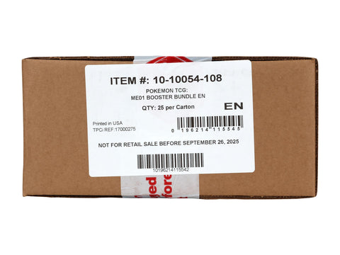 Pokemon Mega Evolution 6-Pack Booster Bundle