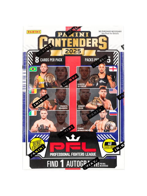 2025 Panini Contenders Professional Fighters League PFL 5-Pack Blaster