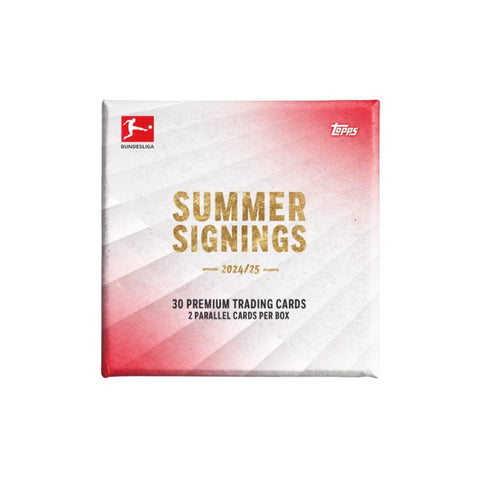 2024/25 Topps Bundesliga Summer Signings Soccer Set (Box)