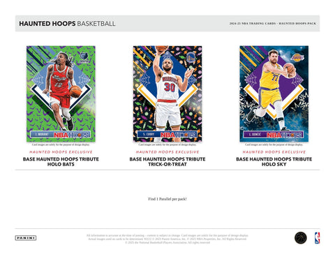 2024/25 Panini Haunted Hoops Halloween Basketball 40-Pack