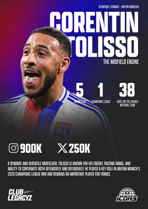 2025 Club Legacyz Icons Soccer First Edition Hobby