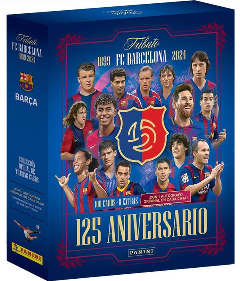2024/25 Panini FC Barcelona Tribute 125th Anniversary Soccer Hobby
