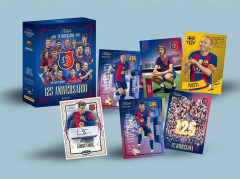 2024/25 Panini FC Barcelona Tribute 125th Anniversary Soccer Hobby
