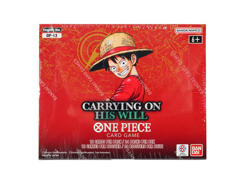 One Piece TCG Carrying On His Will (OP-13) Booster
