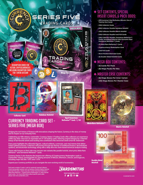 Currency Trading Cards Series 5 Mega (Cardsmiths 2025)