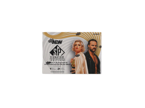 2025 Upper Deck SP Signature Edition AEW Wrestling Hobby