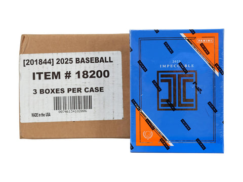 2025 Panini Impeccable Baseball Hobby