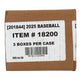 2025 Panini Impeccable Baseball Hobby