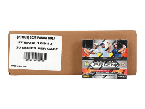 2025 Panini Prizm LIV Golf International Hobby