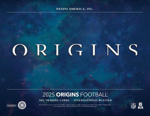 2025 Panini Origins Football International 6-Pack Blaster