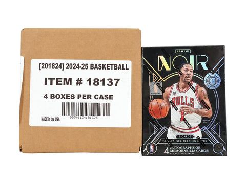 2024/25 Panini Noir Basketball International Hobby