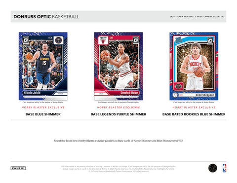 2024/25 Panini Donruss Optic Basketball 6-Pack Hobby Blaster