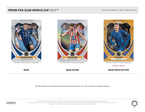 2025 Panini Prizm FIFA Club World Cup Soccer Hobby Mega
