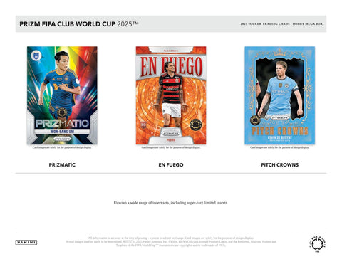 2025 Panini Prizm FIFA Club World Cup Soccer Hobby Mega