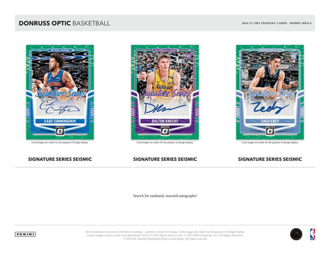 2024/25 Panini Donruss Optic Basketball Hobby Mega