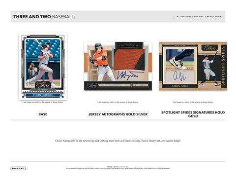 2025 Panini Three and Two Baseball Hobby