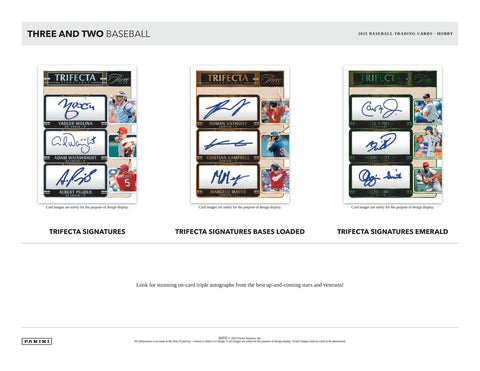 2025 Panini Three and Two Baseball Hobby
