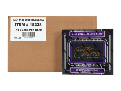 2025 Panini Three and Two Baseball Hobby