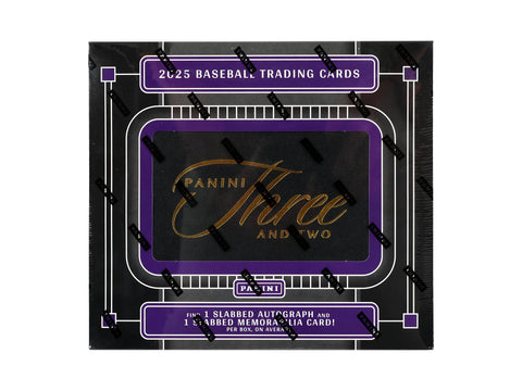 2025 Panini Three and Two Baseball Hobby