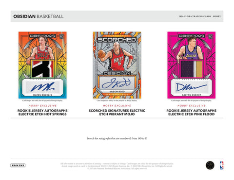 2024/25 Panini Obsidian Basketball Hobby