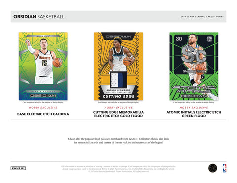 2024/25 Panini Obsidian Basketball Hobby