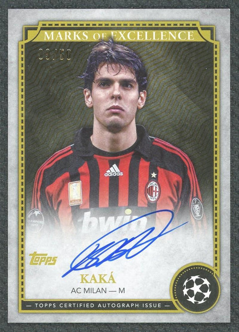 2024 Topps Finest Kaka Marks of Excellence /50