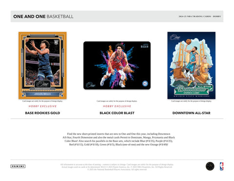 2024/25 Panini One and One Basketball Hobby