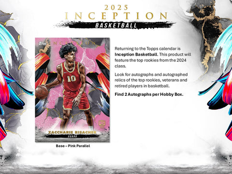 2024/25 Topps Inception Basketball Hobby