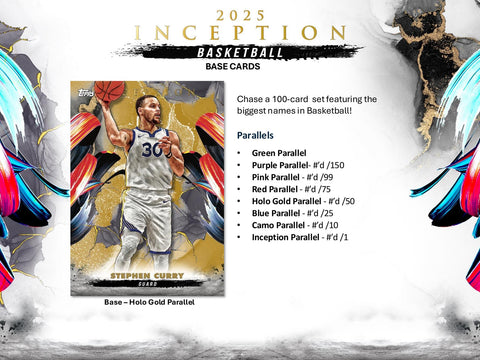 2024/25 Topps Inception Basketball Hobby