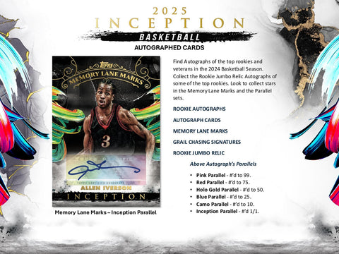2024/25 Topps Inception Basketball Hobby