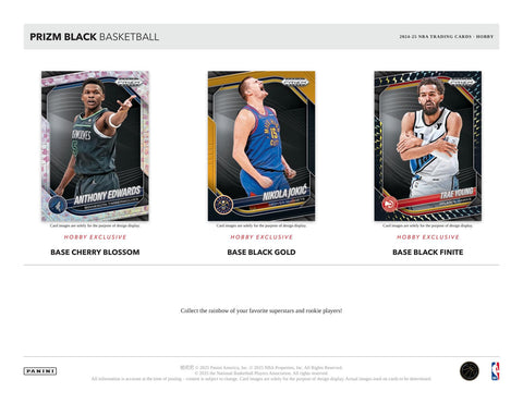 2024/25 Panini Prizm Black Basketball Hobby