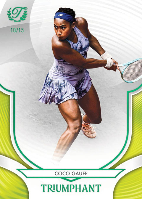 2025 Topps Triumphant Tennis Hobby