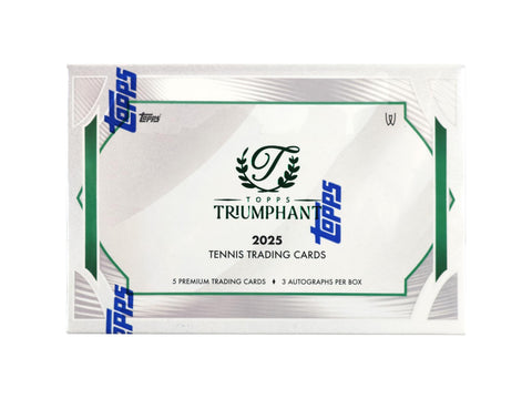 2025 Topps Triumphant Tennis Hobby
