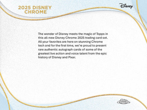 Disney Chrome Mega (Topps 2025)