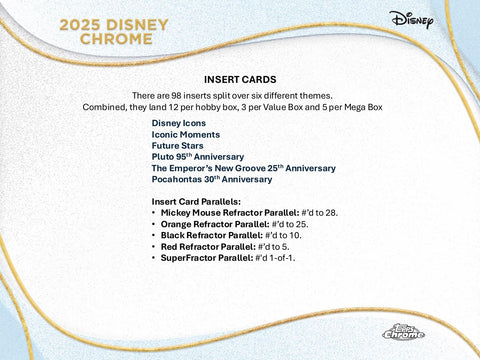 Disney Chrome Mega (Topps 2025)