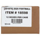 2025 Panini Black Football Hobby