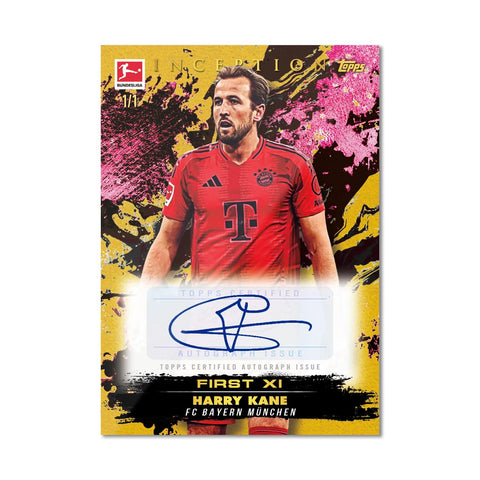 2024/25 Topps Bundesliga Inception Soccer Hobby Box