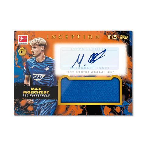 2024/25 Topps Bundesliga Inception Soccer Hobby Box