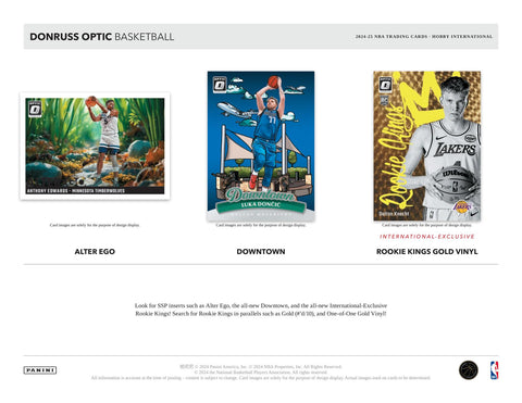 2024/25 Panini Donruss Optic Basketball Hobby International