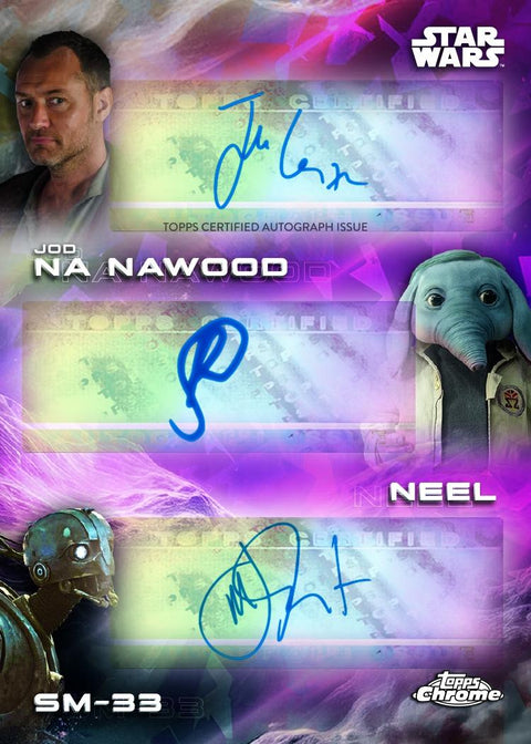 Star Wars Chrome Sapphire Edition Hobby (Topps 2025)