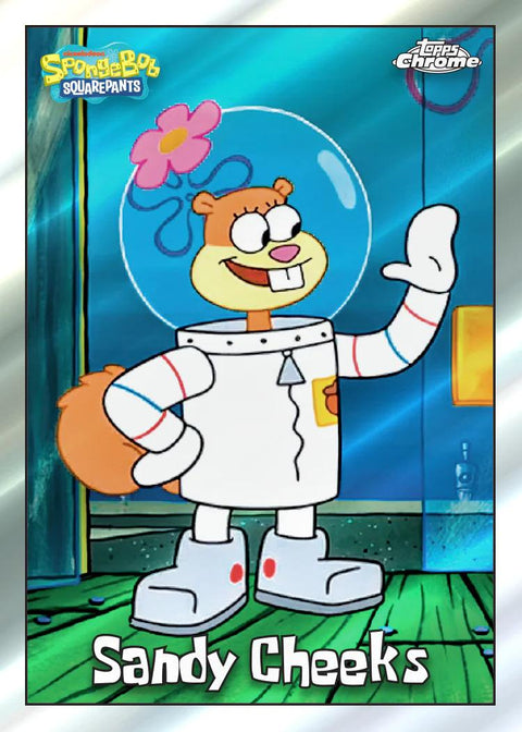 SpongeBob Chrome 25th Anniversary 7-Pack Blaster (Topps 2025)