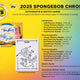 SpongeBob Chrome 25th Anniversary 7-Pack Blaster (Topps 2025)